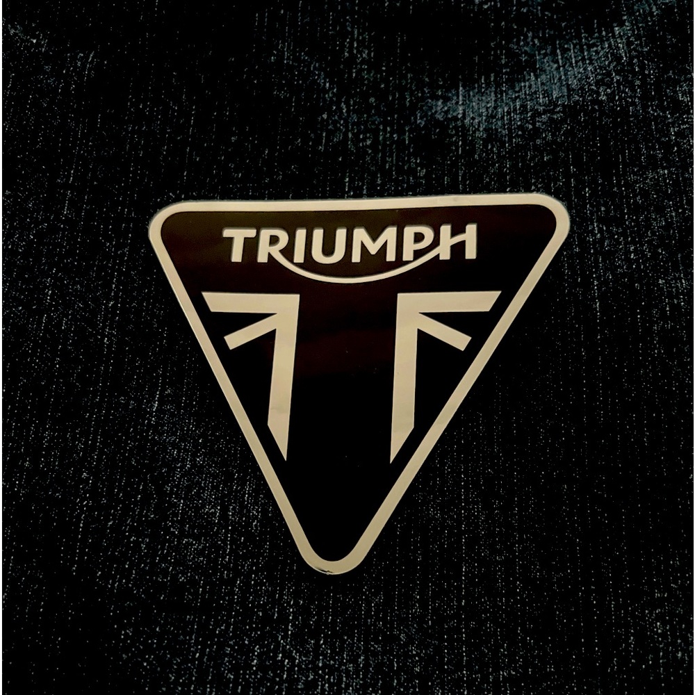 Triumph motorcycle sticker